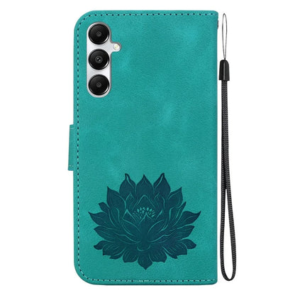 For Samsung Galaxy A05s 4G Case PU Leather Wallet Stand Lotus Phone Cover