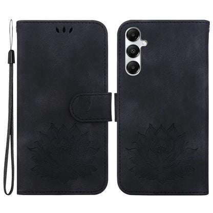 For Samsung Galaxy A05s 4G Case PU Leather Wallet Stand Lotus Phone Cover
