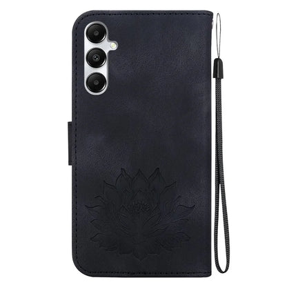 For Samsung Galaxy A05s 4G Case PU Leather Wallet Stand Lotus Phone Cover