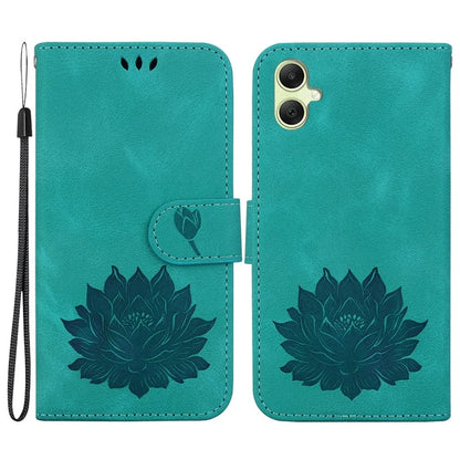 For Samsung Galaxy A05 4G Wallet Case Leather Flip Phone Cover Lotus Pattern