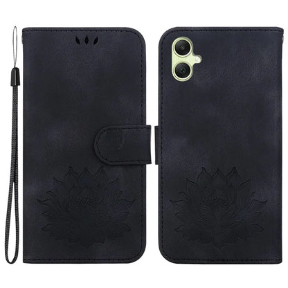 For Samsung Galaxy A05 4G Wallet Case Leather Flip Phone Cover Lotus Pattern