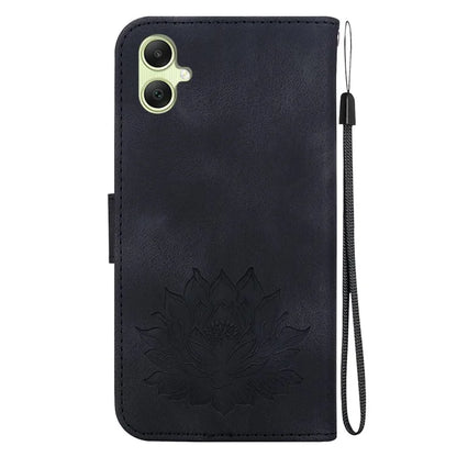 For Samsung Galaxy A05 4G Wallet Case Leather Flip Phone Cover Lotus Pattern