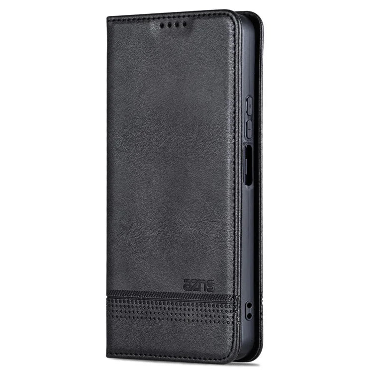 AZNS For Xiaomi Redmi 13 4G / Redmi Note 13R 5G Leather Phone Case Magnetic Auto Closing