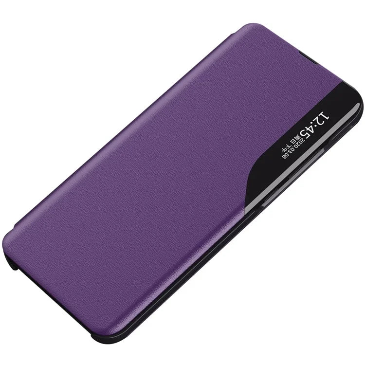 For Xiaomi Poco F6 Pro 5G / Redmi K70 5G / K70 Pro 5G Leather Case Stand Phone Cover with View Window