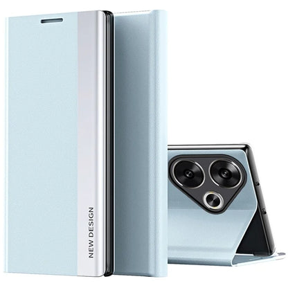 For Xiaomi Poco F6 5G / Redmi Turbo 3 5G Case Anti-Scratch Leather Stand Phone Cover