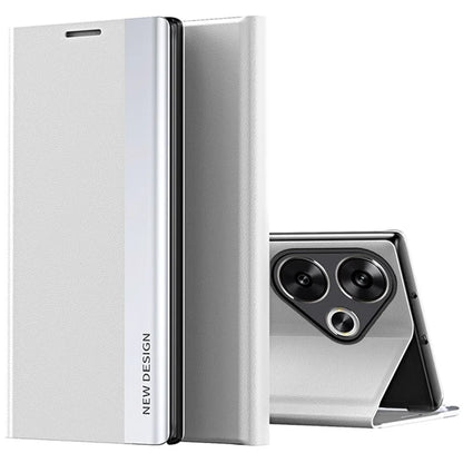 For Xiaomi Poco F6 5G / Redmi Turbo 3 5G Case Anti-Scratch Leather Stand Phone Cover