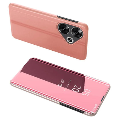 For Xiaomi Poco F6 5G / Redmi Turbo 3 5G Case View Window Stand Leather Phone Cover