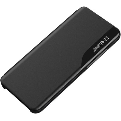 For Xiaomi Poco F6 5G / Redmi Turbo 3 5G Case Stand Leather Phone Cover with View Window