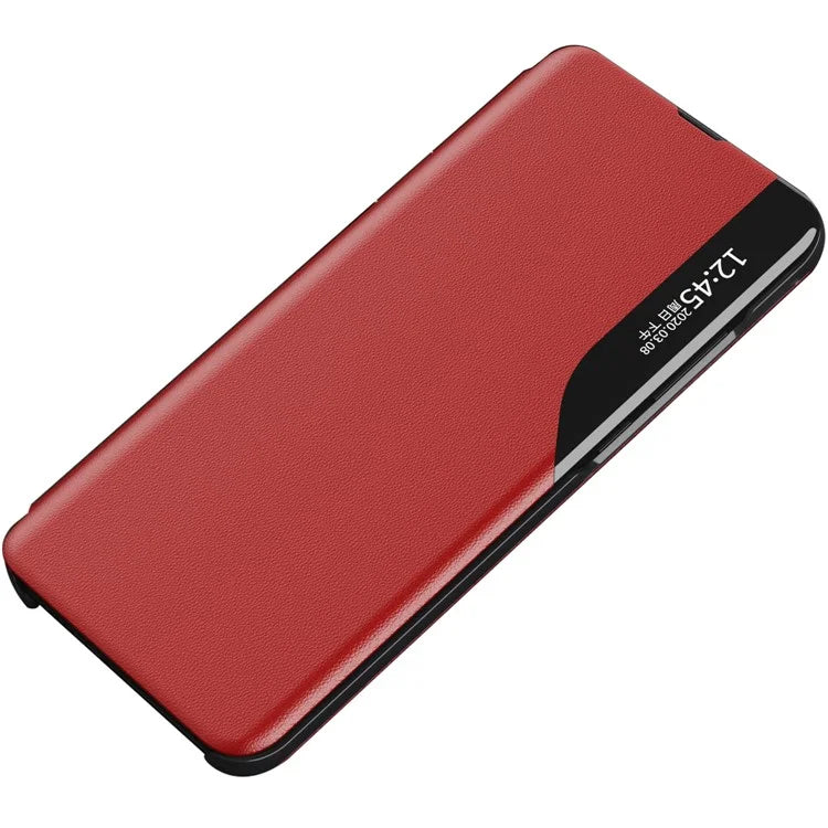 For Xiaomi Poco F6 5G / Redmi Turbo 3 5G Case Stand Leather Phone Cover with View Window