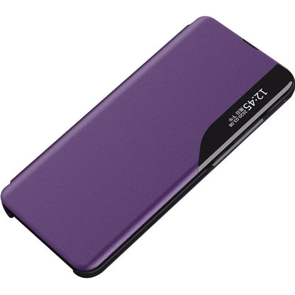 For Xiaomi Poco F6 5G / Redmi Turbo 3 5G Case Stand Leather Phone Cover with View Window