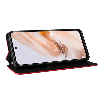 For Xiaomi Redmi 13 4G / Poco M6 4G / Redmi Note 13R 5G Case Magnetic Closure Rhombus Phone Cover