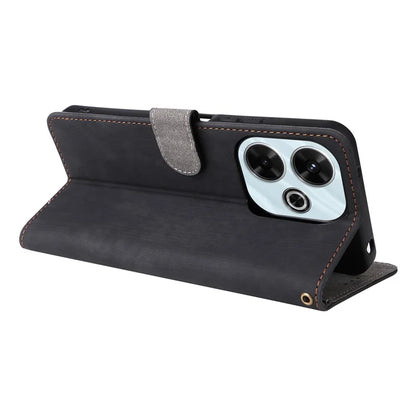 For Xiaomi Redmi 13 4G / Poco M6 4G / Redmi Note 13R 5G Case RFID Blocking Leather Phone Cover
