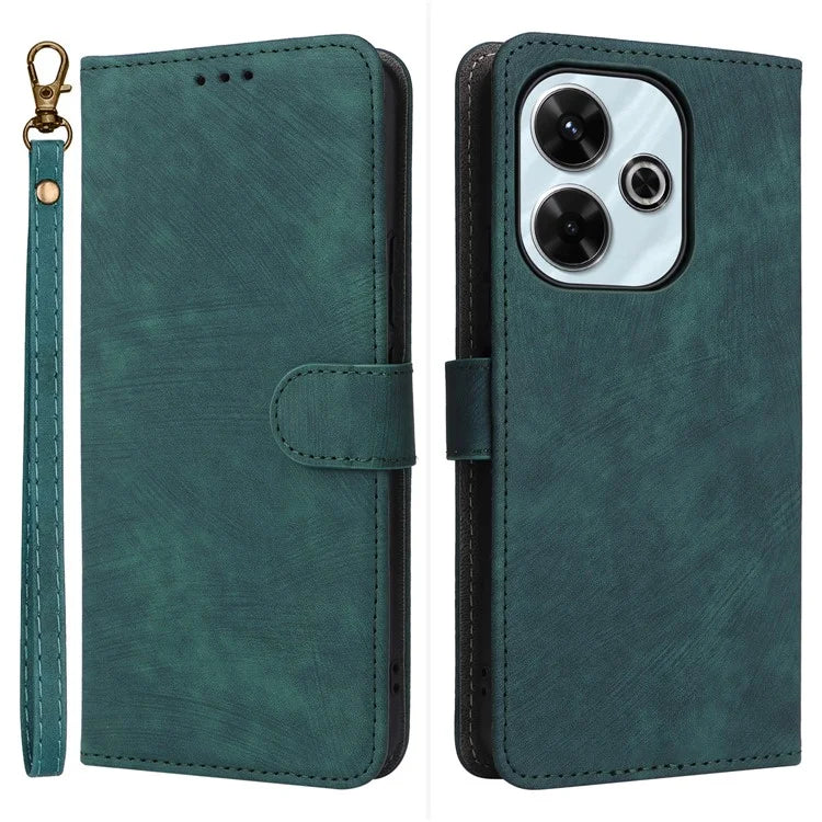 For Xiaomi Redmi 13 4G / Poco M6 4G / Redmi Note 13R 5G Case RFID Blocking Leather Phone Cover