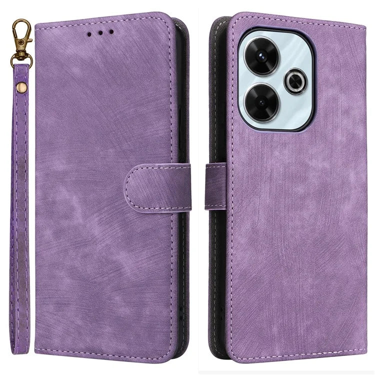 For Xiaomi Redmi 13 4G / Poco M6 4G / Redmi Note 13R 5G Case RFID Blocking Leather Phone Cover