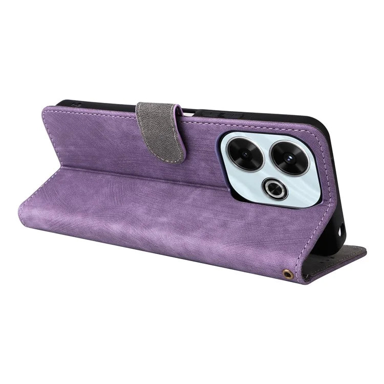 For Xiaomi Redmi 13 4G / Poco M6 4G / Redmi Note 13R 5G Case RFID Blocking Leather Phone Cover