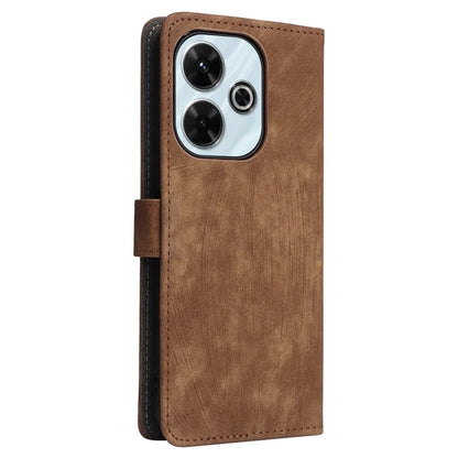 For Xiaomi Redmi 13 4G / Poco M6 4G / Redmi Note 13R 5G Case RFID Blocking Leather Phone Cover