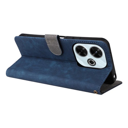 For Xiaomi Redmi 13 4G / Poco M6 4G / Redmi Note 13R 5G Case RFID Blocking Leather Phone Cover