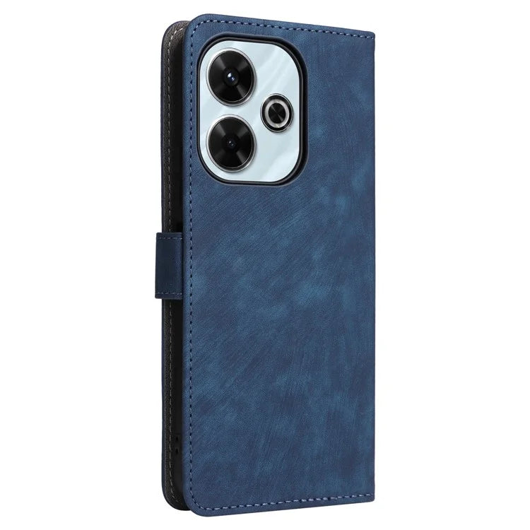For Xiaomi Redmi 13 4G / Poco M6 4G / Redmi Note 13R 5G Case RFID Blocking Leather Phone Cover