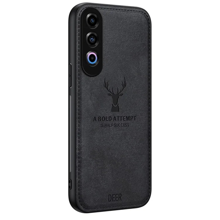 For OnePlus Ace 3V 5G Protective Case Deer Pattern Leather+PC+TPU Phone Cover