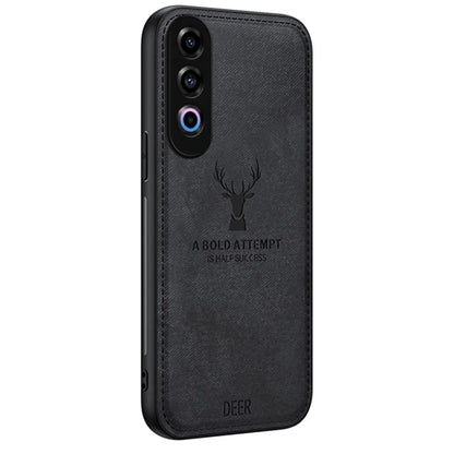 For OnePlus Ace 3V 5G Protective Case Deer Pattern Leather+PC+TPU Phone Cover