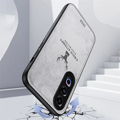 For OnePlus Ace 3V 5G Protective Case Deer Pattern Leather+PC+TPU Phone Cover