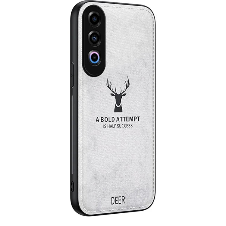 For OnePlus Ace 3V 5G Protective Case Deer Pattern Leather+PC+TPU Phone Cover
