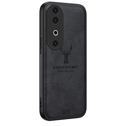 For vivo S19  5G Case  Leather Cloth Texture Phone Back Cover Deer Pattern
