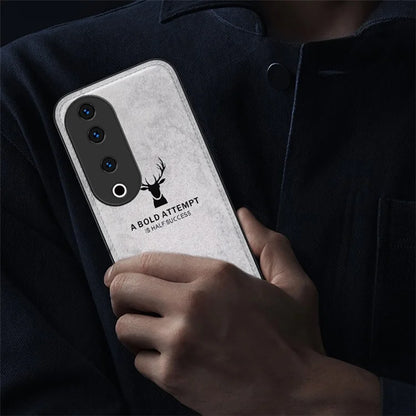 For vivo S19 Pro 5G Case Deer Pattern Leather+PC+TPU Slim Phone Cover