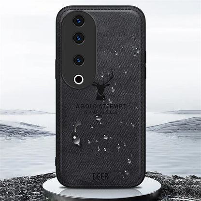 For vivo S19 Pro 5G Case Deer Pattern Leather+PC+TPU Slim Phone Cover