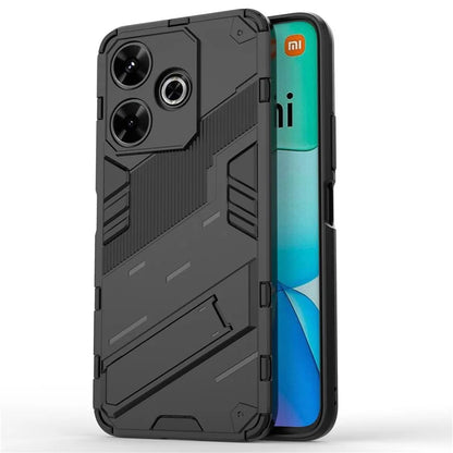 For Xiaomi Redmi 13 4G Case PC+TPU Shockproof Protective Phone Cover with Kickstand