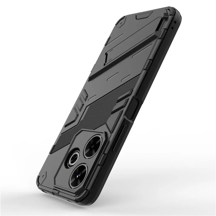 For Xiaomi Redmi 13 4G Case PC+TPU Shockproof Protective Phone Cover with Kickstand