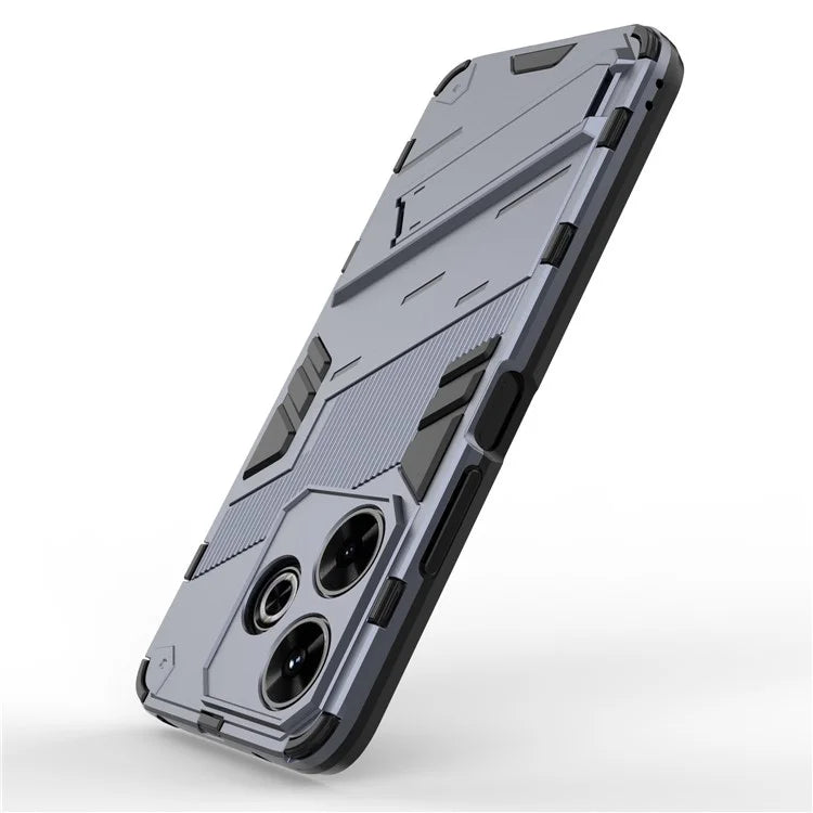 For Xiaomi Redmi 13 4G Case PC+TPU Shockproof Protective Phone Cover with Kickstand