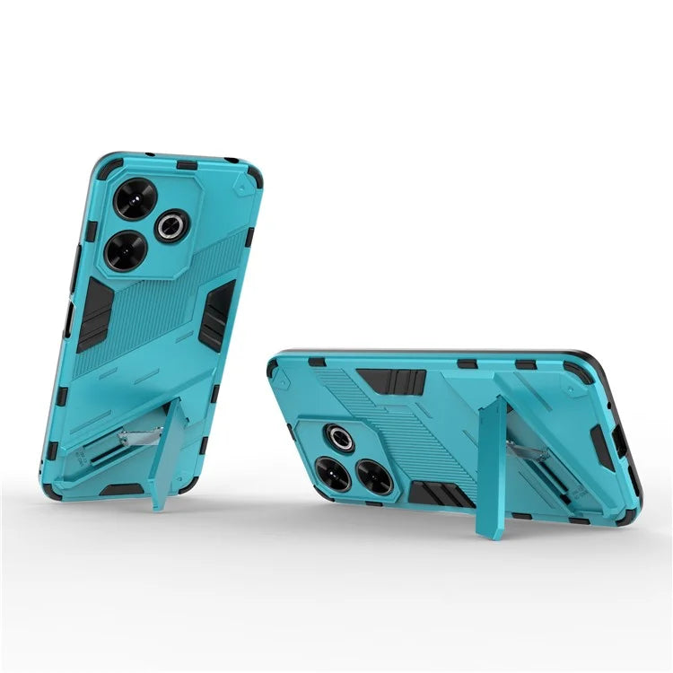 For Xiaomi Redmi 13 4G Case PC+TPU Shockproof Protective Phone Cover with Kickstand