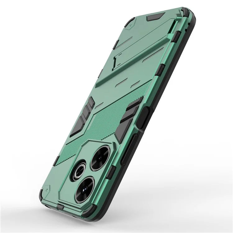 For Xiaomi Redmi 13 4G Case PC+TPU Shockproof Protective Phone Cover with Kickstand
