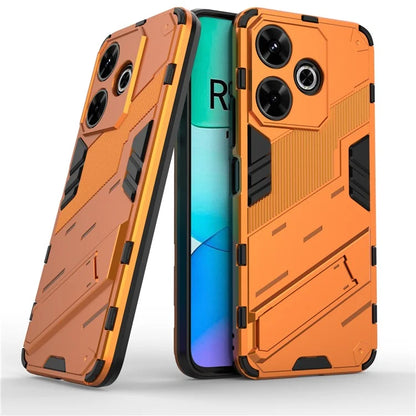 For Xiaomi Redmi 13 4G Case PC+TPU Shockproof Protective Phone Cover with Kickstand