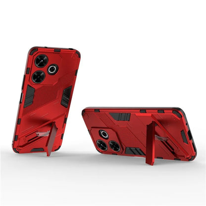 For Xiaomi Redmi 13 4G Case PC+TPU Shockproof Protective Phone Cover with Kickstand