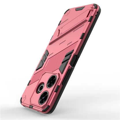 For Xiaomi Redmi 13 4G Case PC+TPU Shockproof Protective Phone Cover with Kickstand