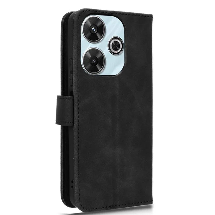 For Xiaomi Redmi 13 4G / Note 13R 5G Case Scratch-Proof PU Leather Flip Phone Cover