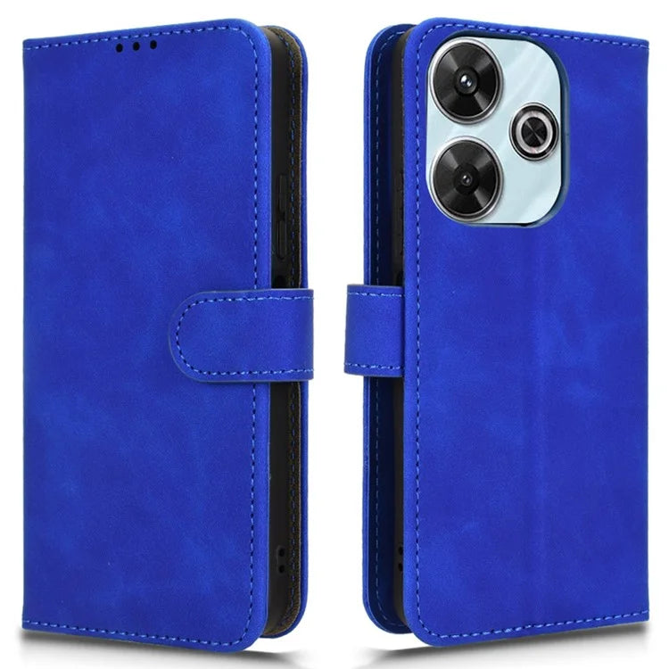 For Xiaomi Redmi 13 4G / Note 13R 5G Case Scratch-Proof PU Leather Flip Phone Cover