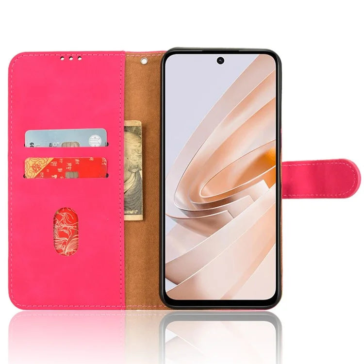 For Xiaomi Redmi 13 4G / Note 13R 5G Case Scratch-Proof PU Leather Flip Phone Cover