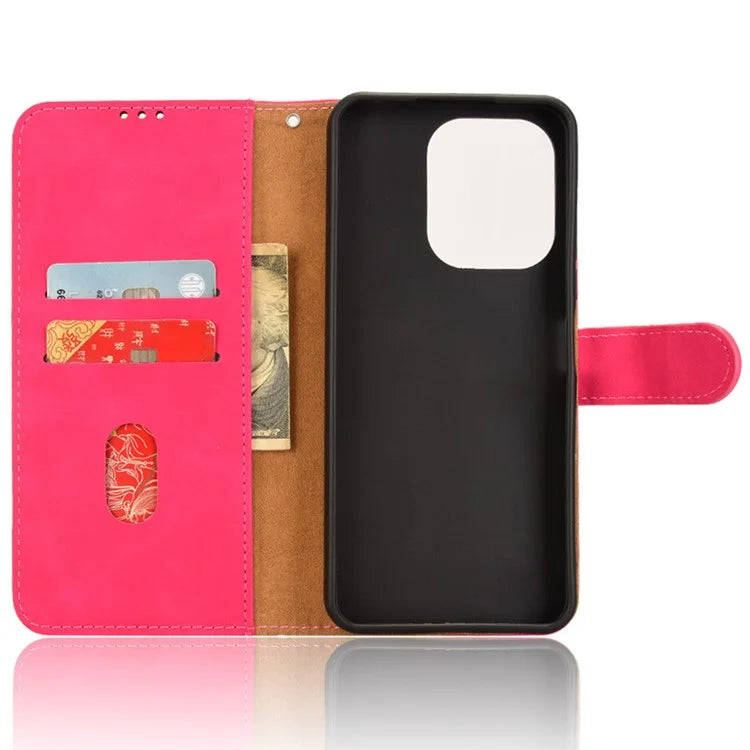 For Xiaomi Redmi 13 4G / Note 13R 5G Case Scratch-Proof PU Leather Flip Phone Cover