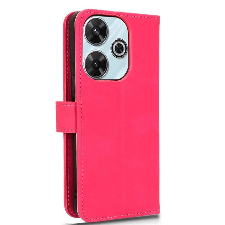 For Xiaomi Redmi 13 4G / Note 13R 5G Case Scratch-Proof PU Leather Flip Phone Cover