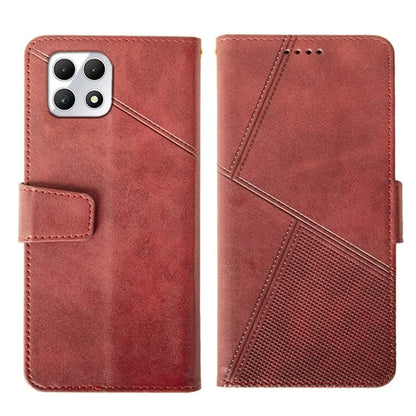 IDEWEI For T-Mobile REVVL 7 / T Phone 2 5G Case Leather Phone Cover Calf Texture Folding Stand