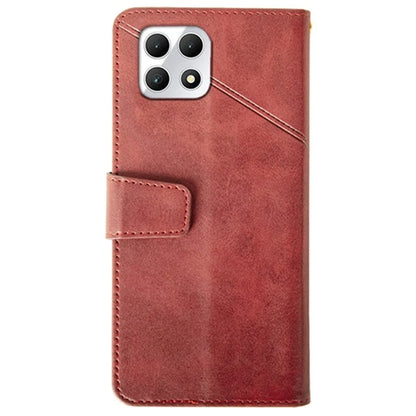 IDEWEI For T-Mobile REVVL 7 / T Phone 2 5G Case Leather Phone Cover Calf Texture Folding Stand