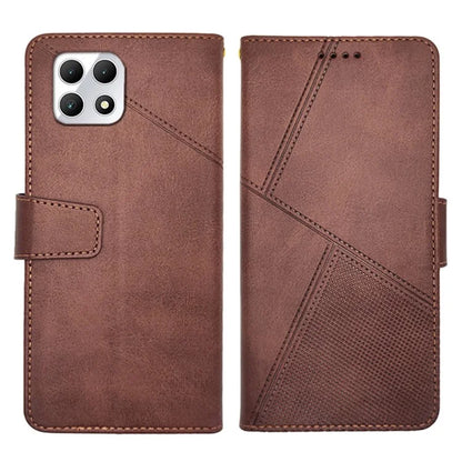 IDEWEI For T-Mobile REVVL 7 / T Phone 2 5G Case Leather Phone Cover Calf Texture Folding Stand