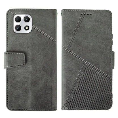 IDEWEI For T-Mobile REVVL 7 / T Phone 2 5G Case Leather Phone Cover Calf Texture Folding Stand