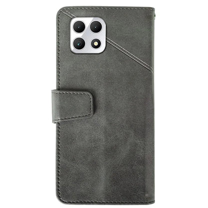 IDEWEI For T-Mobile REVVL 7 / T Phone 2 5G Case Leather Phone Cover Calf Texture Folding Stand