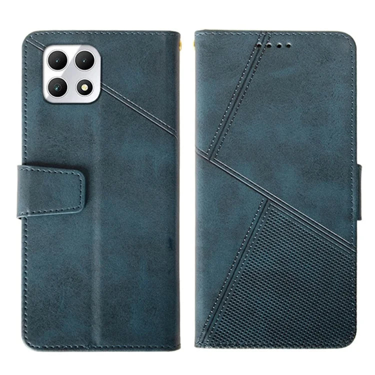 IDEWEI For T-Mobile REVVL 7 / T Phone 2 5G Case Leather Phone Cover Calf Texture Folding Stand