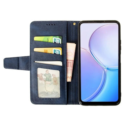 IDEWEI For T-Mobile REVVL 7 / T Phone 2 5G Case Leather Phone Cover Calf Texture Folding Stand