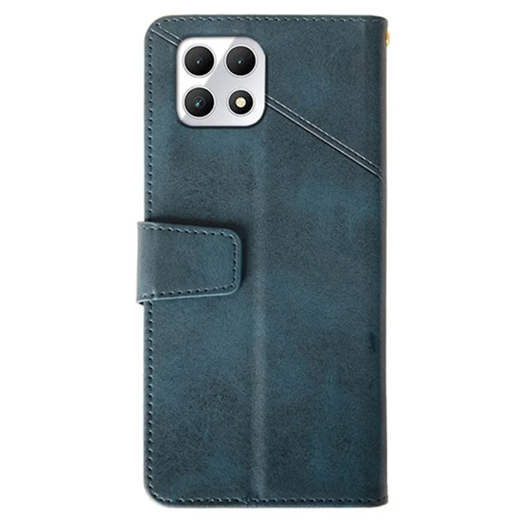 IDEWEI For T-Mobile REVVL 7 / T Phone 2 5G Case Leather Phone Cover Calf Texture Folding Stand